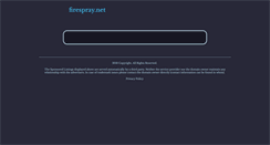 Desktop Screenshot of firespray.net